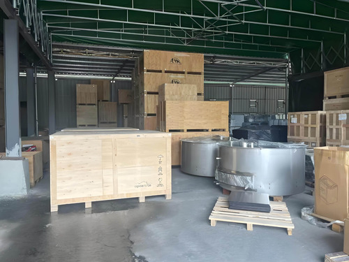 KEYA outdoor bathtub production workshop