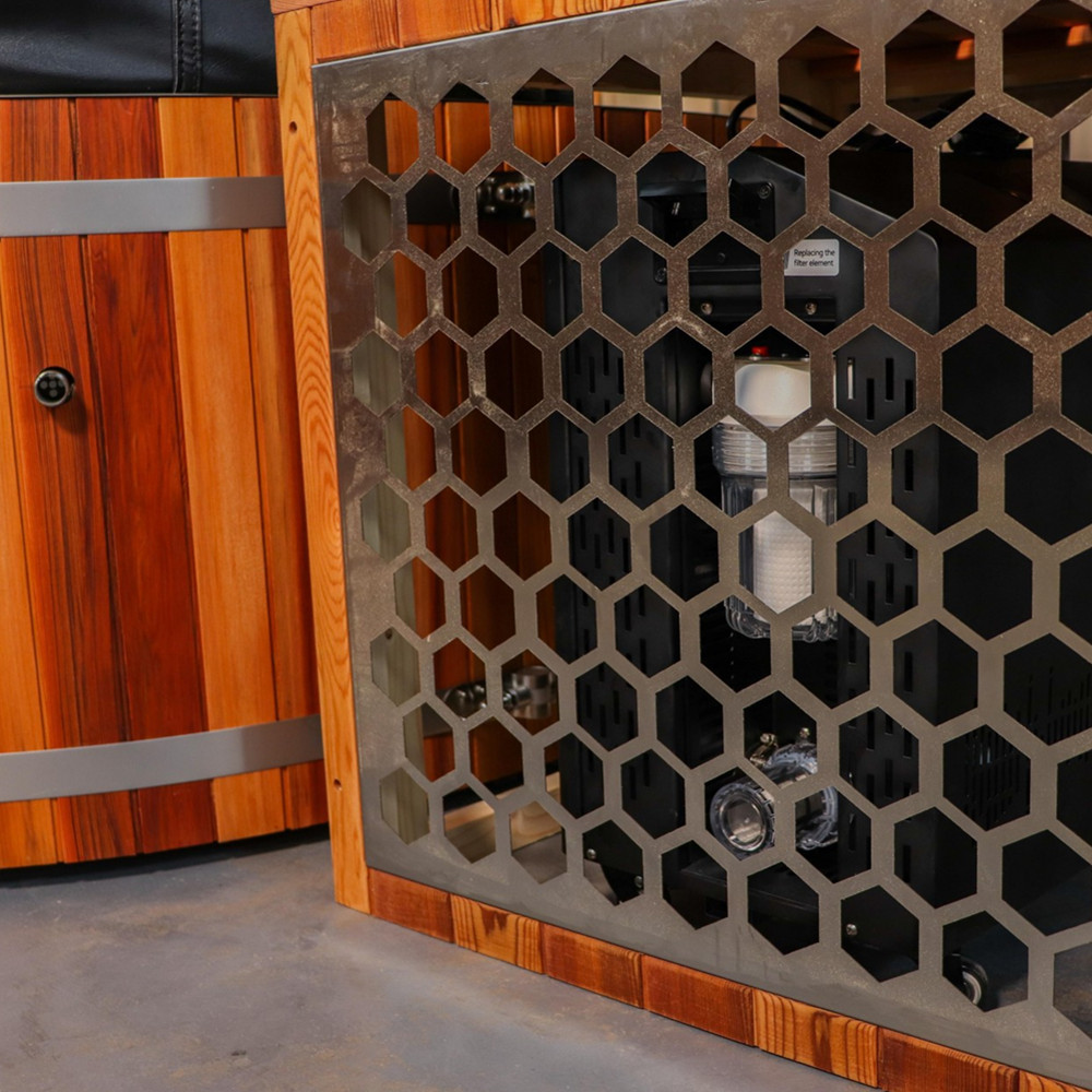 Outdoor ice bath tub, model: WHI-O-1312-RS