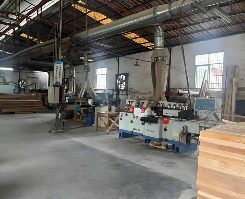 Woodworking workshop display