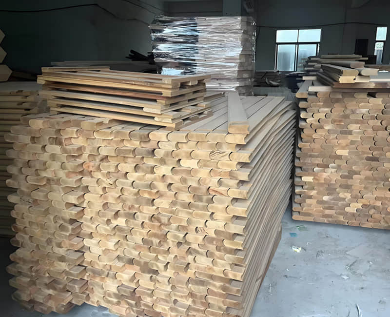 Woodworking workshop display