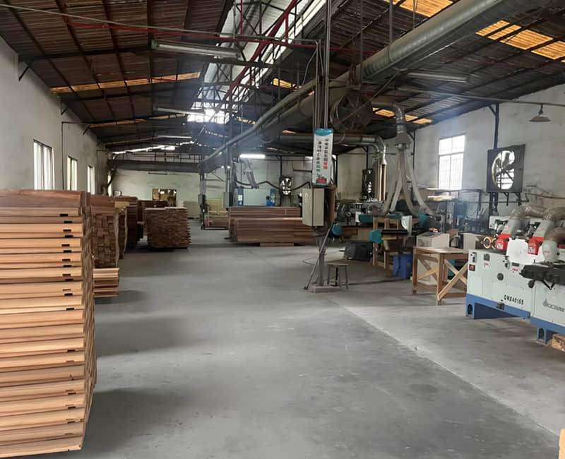 Woodworking workshop display