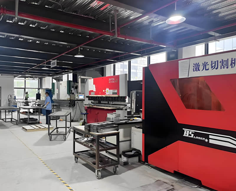 Machining workshop display