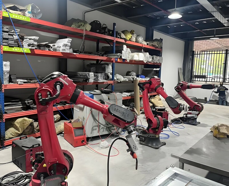 Machining workshop display