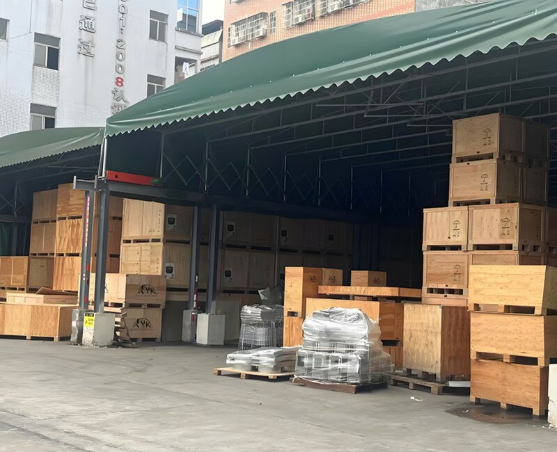 Product warehouse display