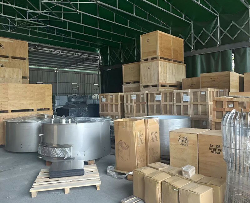 Product warehouse display