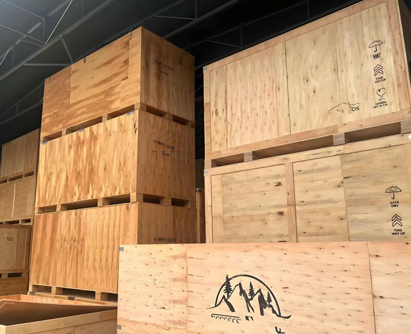 Product warehouse display