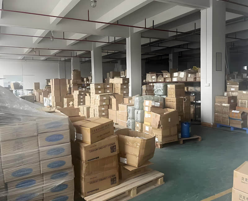 hardware accessories warehouse display.