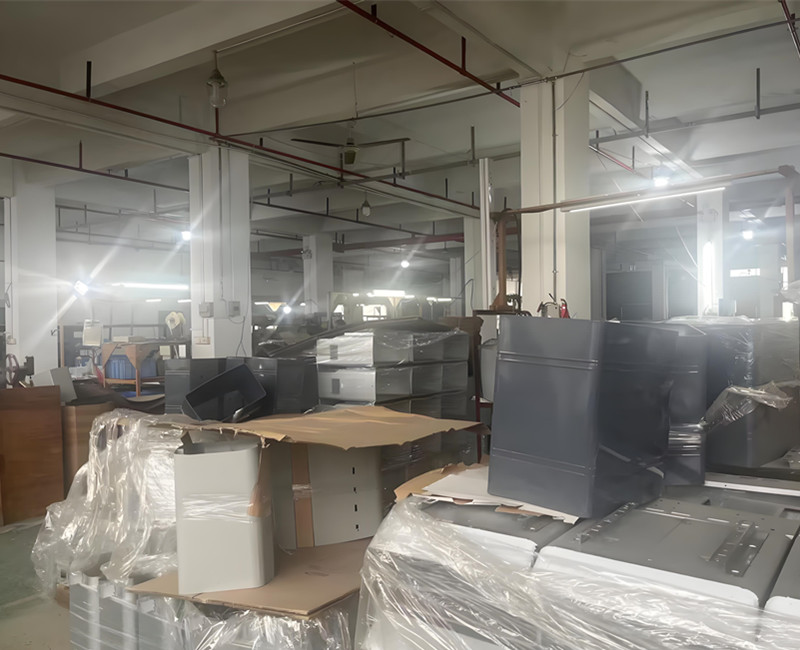 hardware accessories warehouse display.