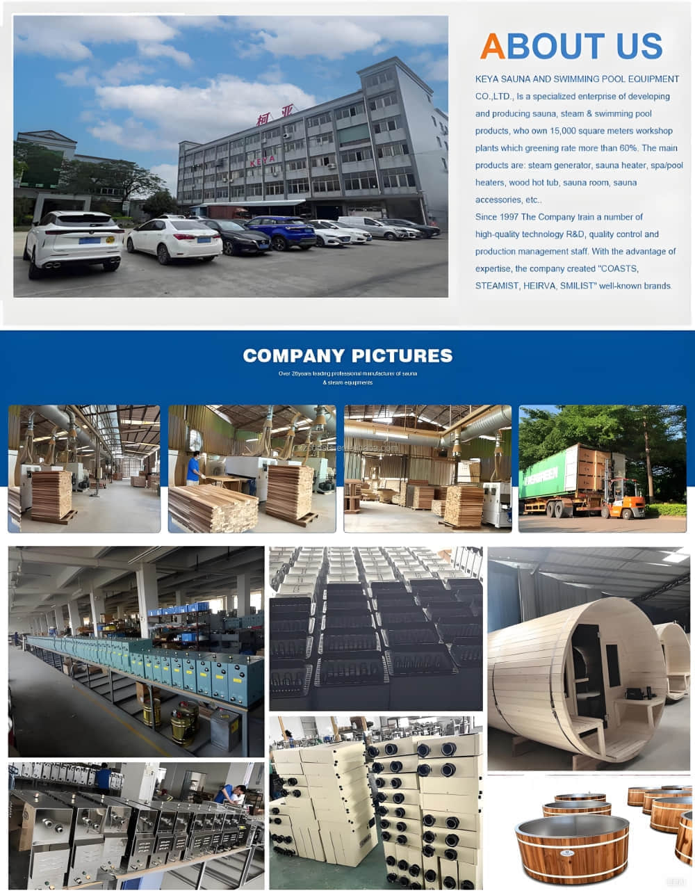 Certificate of honor issued by KEYA Company.