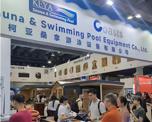 KEYA sauna equipment Company made a stunning appearance at the Canton Fair