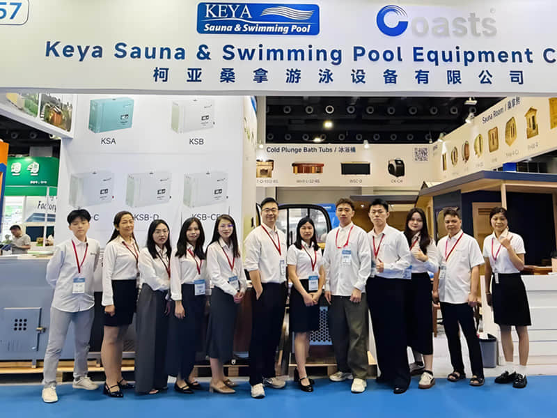 KEYA sauna equipment Company made a stunning appearance at the Canton Fair KEYA sauna equipment Company made a stunning appearance at the Canton Fair