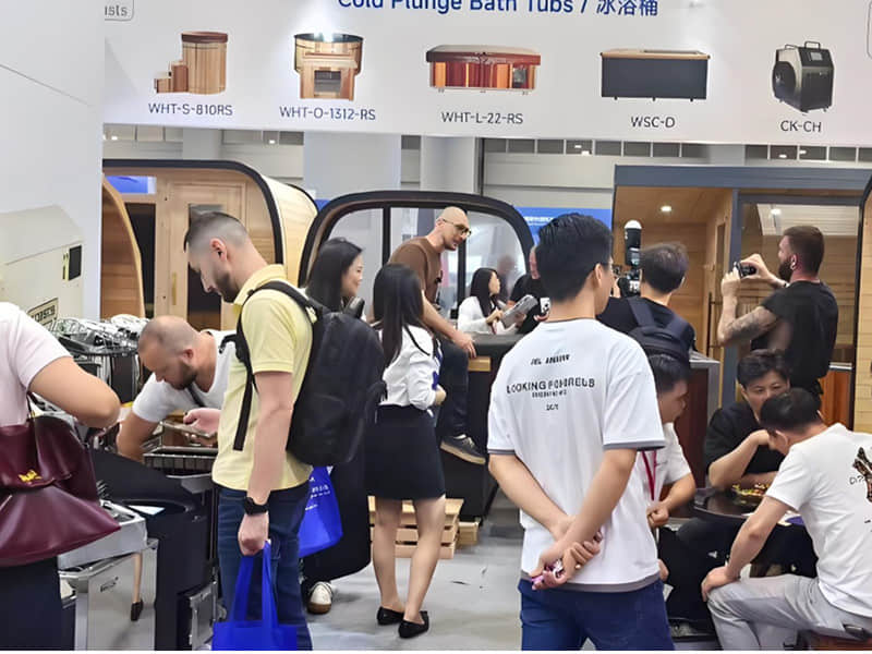 KEYA sauna equipment Company made a stunning appearance at the Canton Fair KEYA sauna equipment Company made a stunning appearance at the Canton Fair