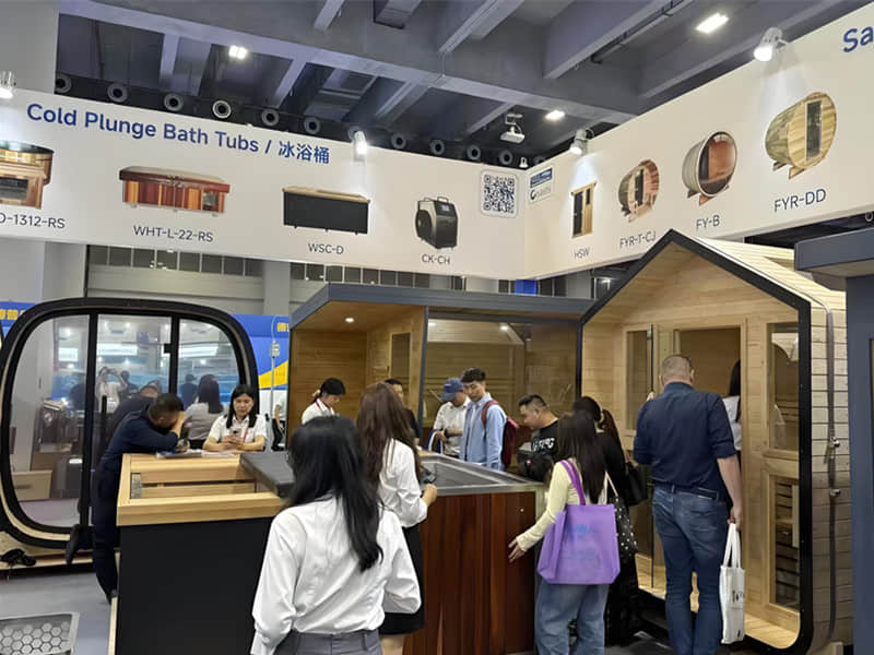 KEYA sauna equipment Company made a stunning appearance at the Canton Fair KEYA sauna equipment Company made a stunning appearance at the Canton Fair
