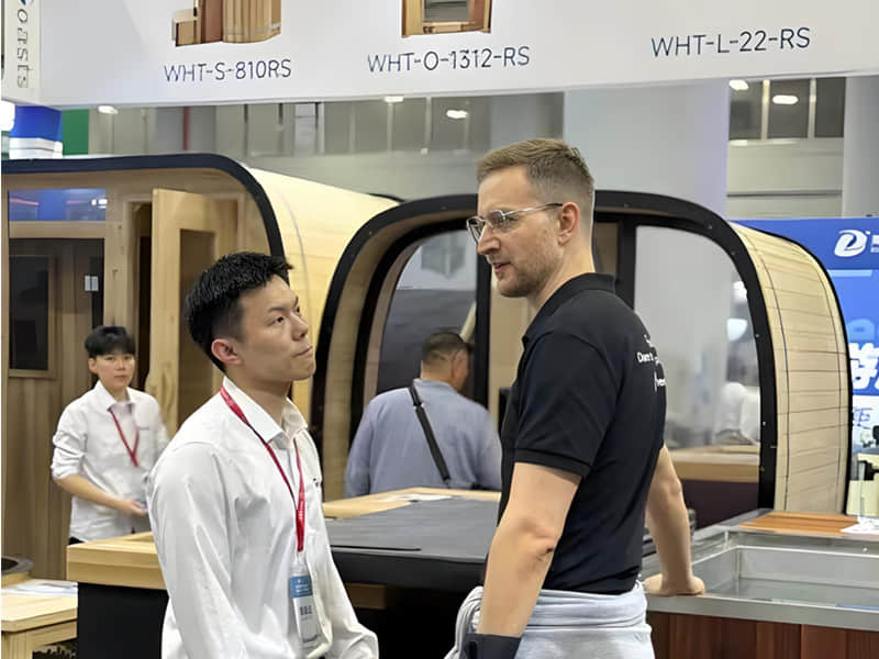 KEYA sauna equipment Company made a stunning appearance at the Canton Fair KEYA sauna equipment Company made a stunning appearance at the Canton Fair