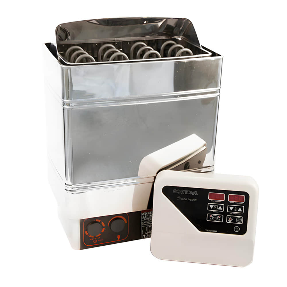 External control sauna stove
