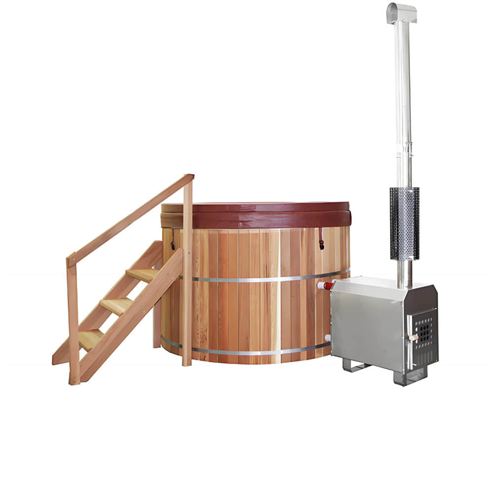 Outdoor hot tub